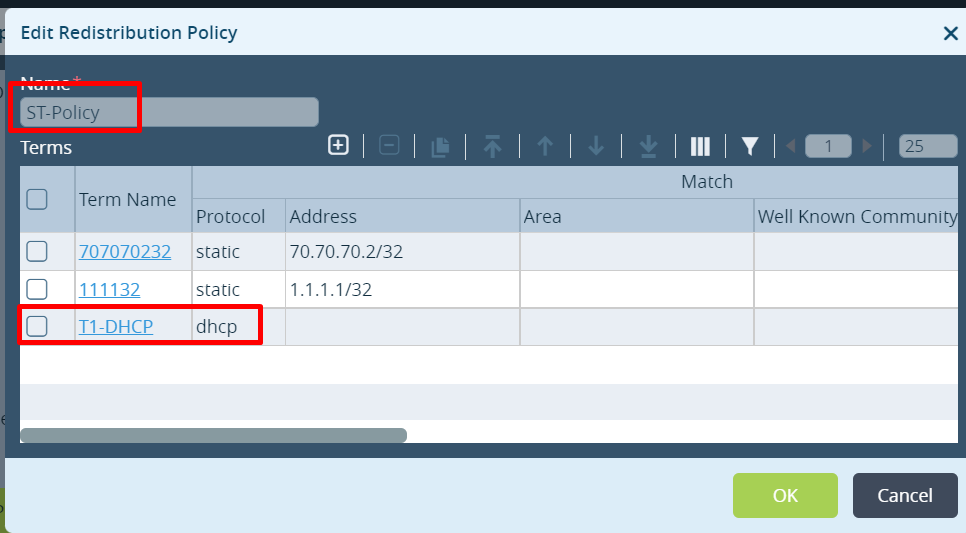 Graphical user interface, table Description automatically generated